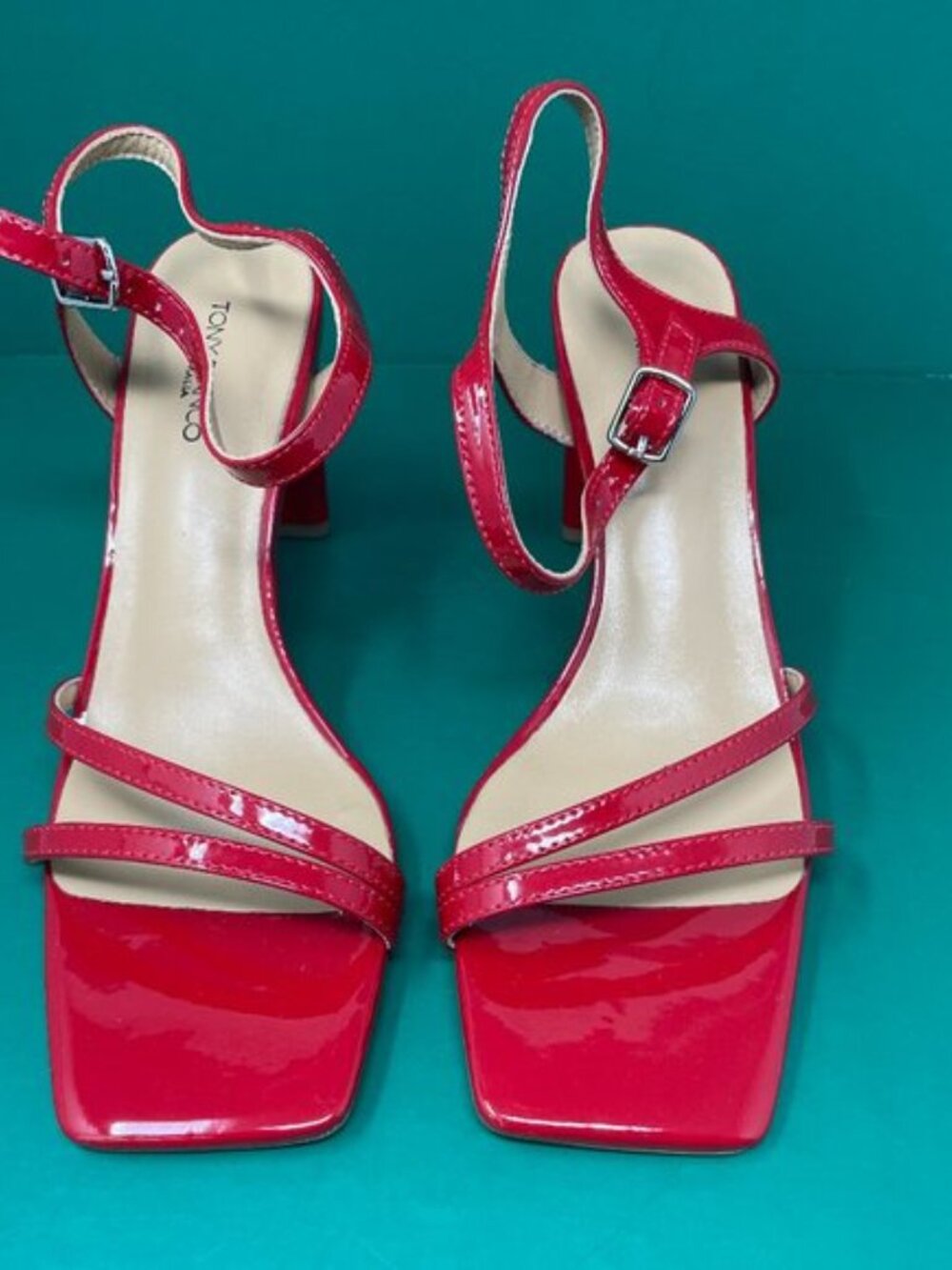 Tony Bianco | Casa Sandal in Cherry Patent